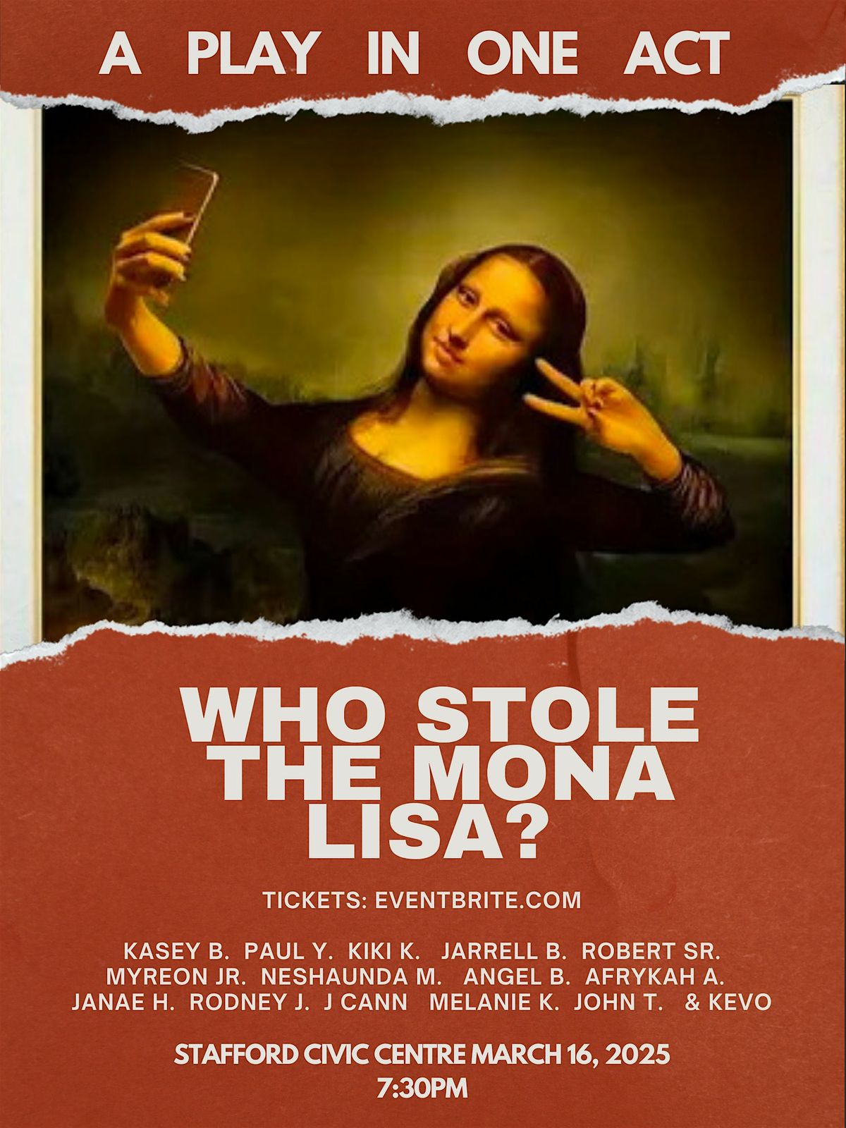 Who Stole the Mona Lisa? | Stage Play