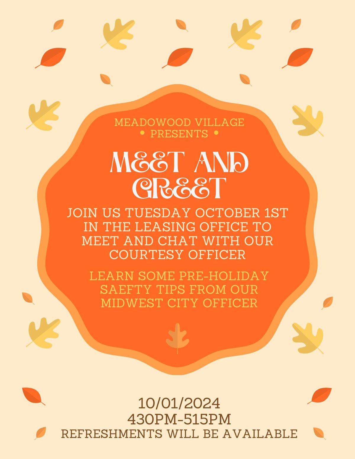 MEADOWOOD VILLAGE \u30fb PRESENTS \u039c&&\u0422