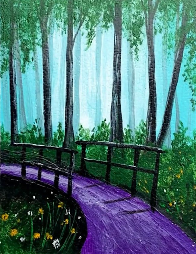 Take a Hike Paint Night Party