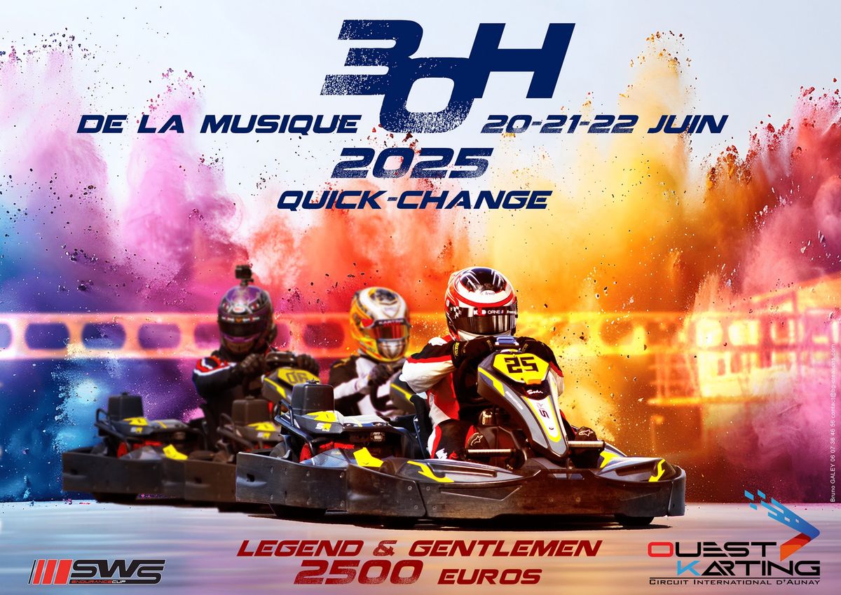 30H00 OUEST KARTING - June 20th-22nd 2025