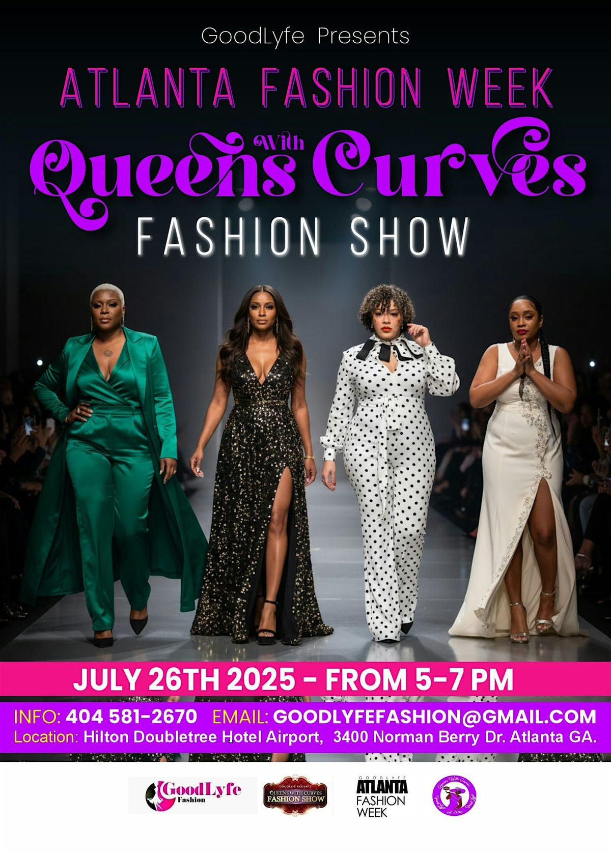 Atlanta Fashion Week Queens With Curves Fashion Show