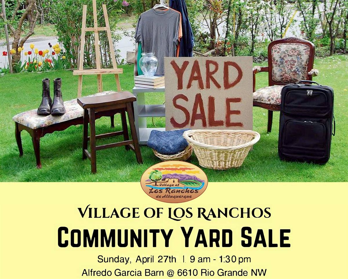 Village Of Los Ranchos Community Yard Sale