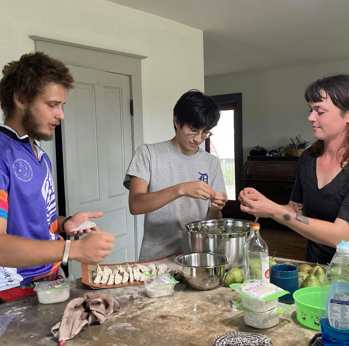 Gyoza (Potsticker) Party!