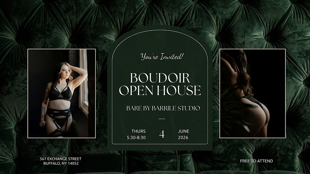 Boudoir Open House at The Bare By Barrile Studio