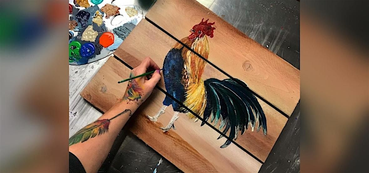 Rooster: Glen Burnie, Bubba\u2019s 33 with Artist Katie Detrich!