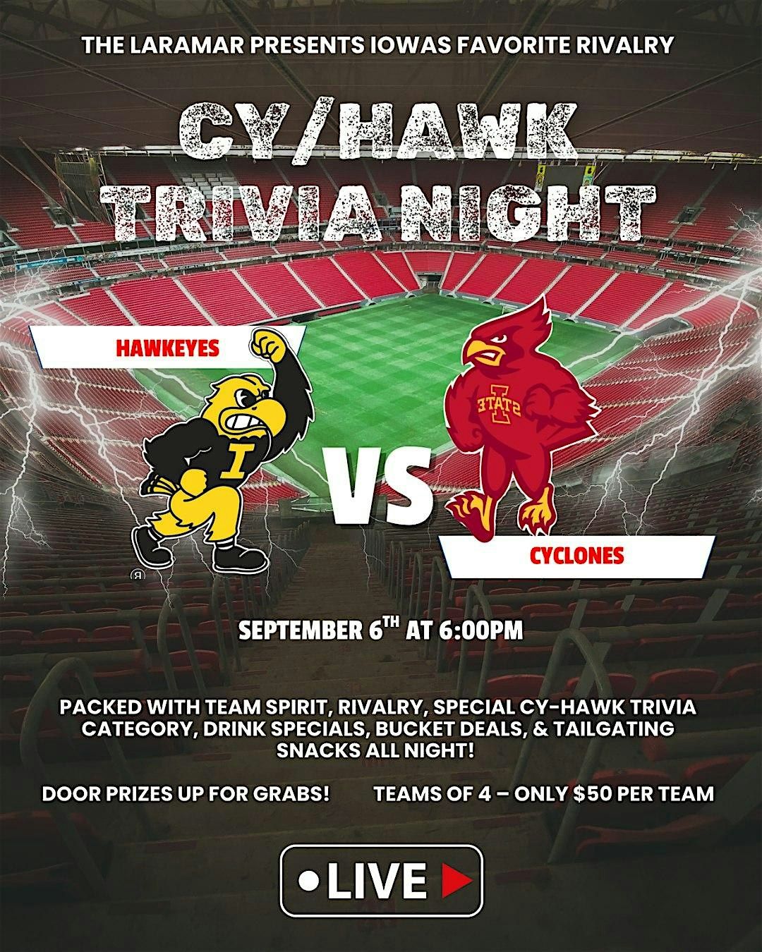 CY HAWK Trivia Night