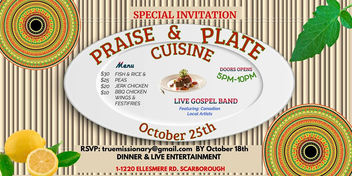 PRAISE & PLATE CUISINE