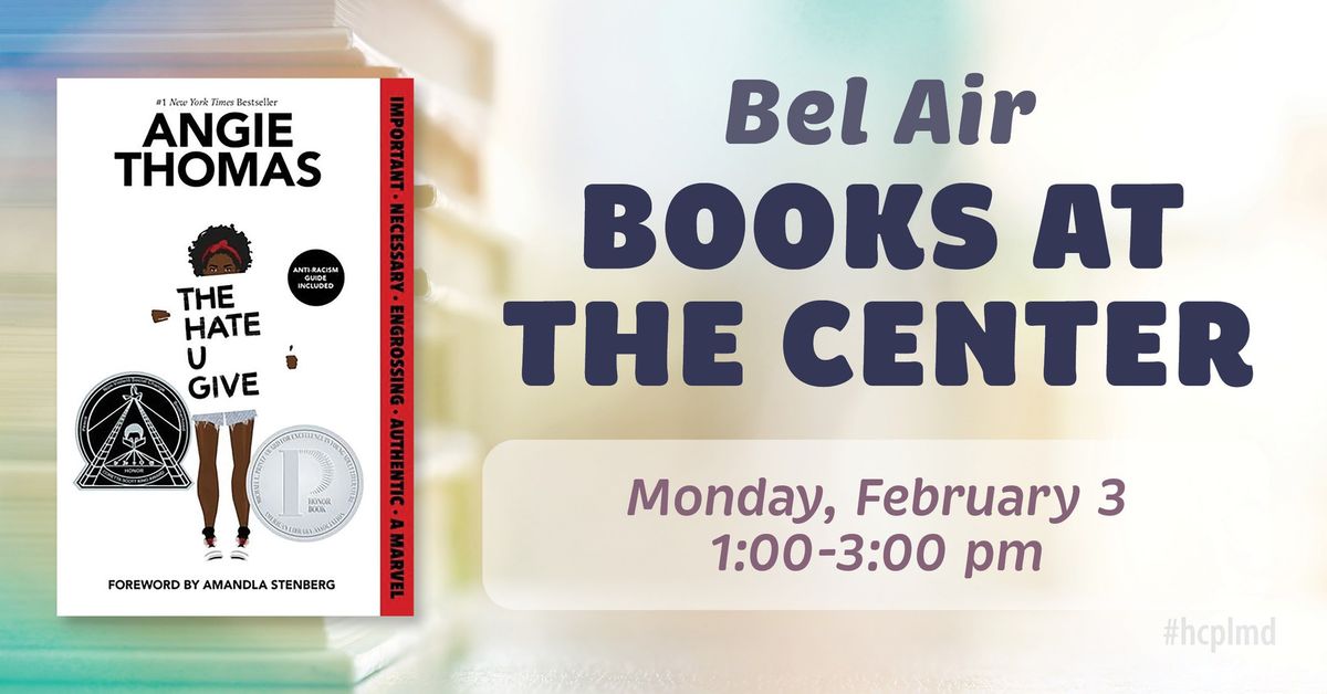 Bel Air Books at the Center