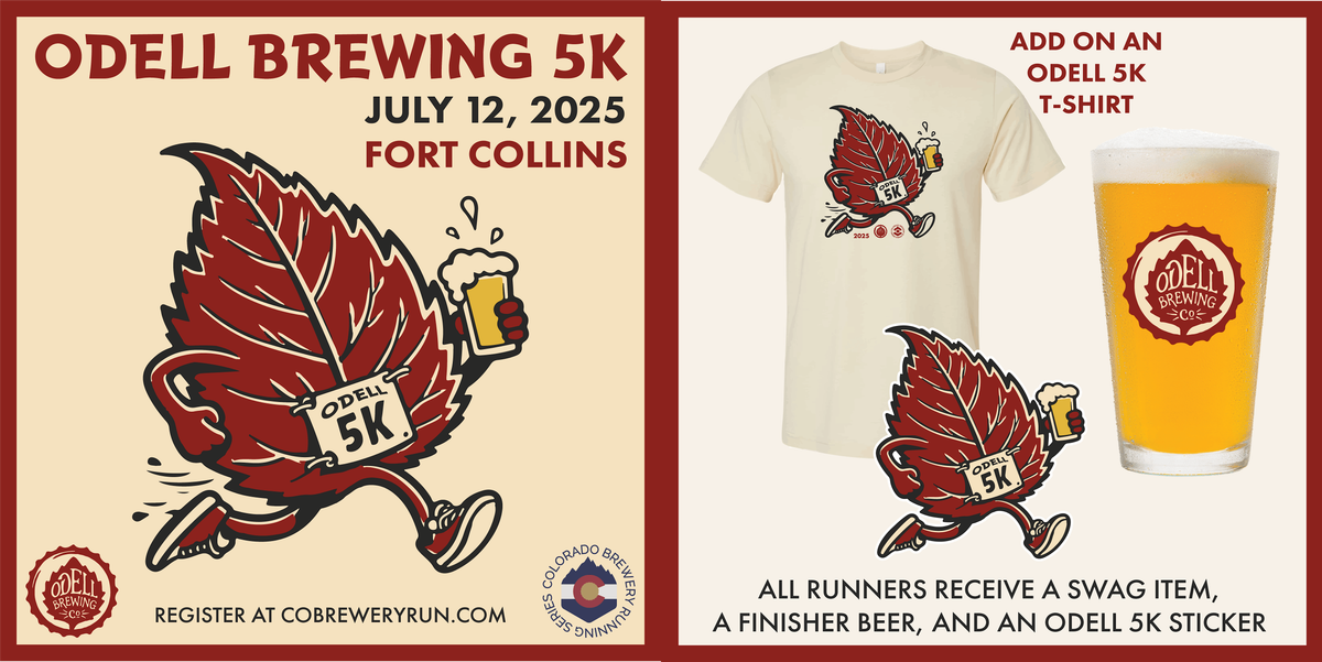 Odell Brewing 5k | Fort Collins | 2025 CO Brewery Running Series