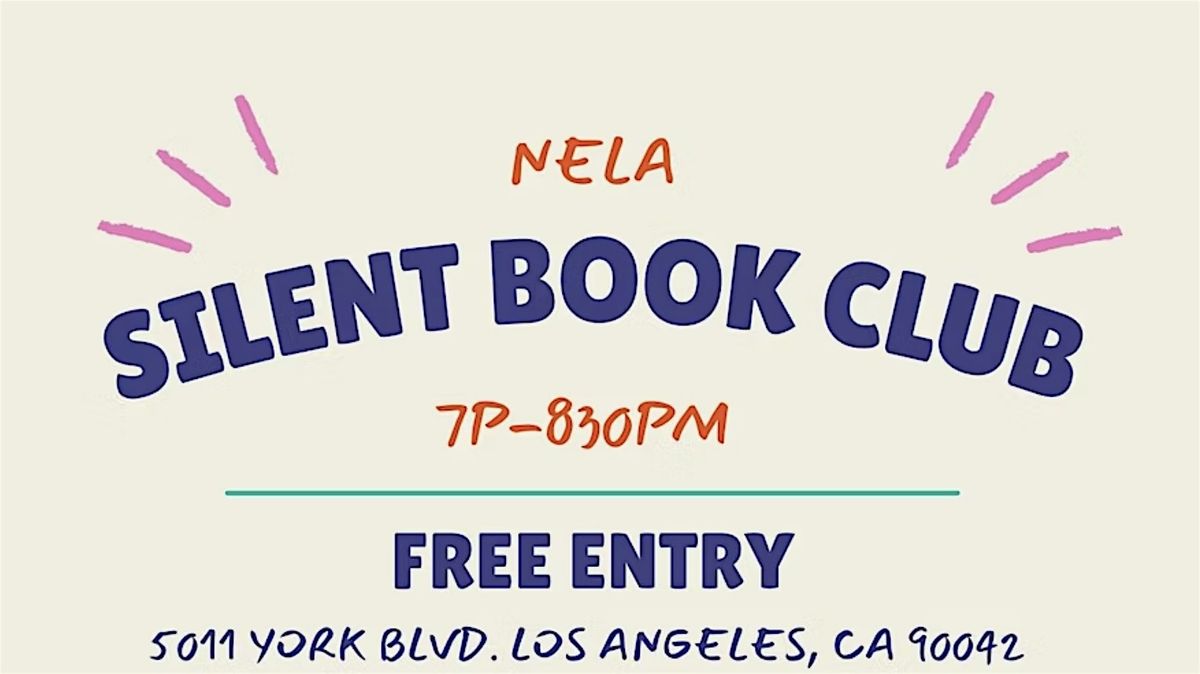 November Silent Book Club: Read Your Book in Highland Park, Introvert Hang