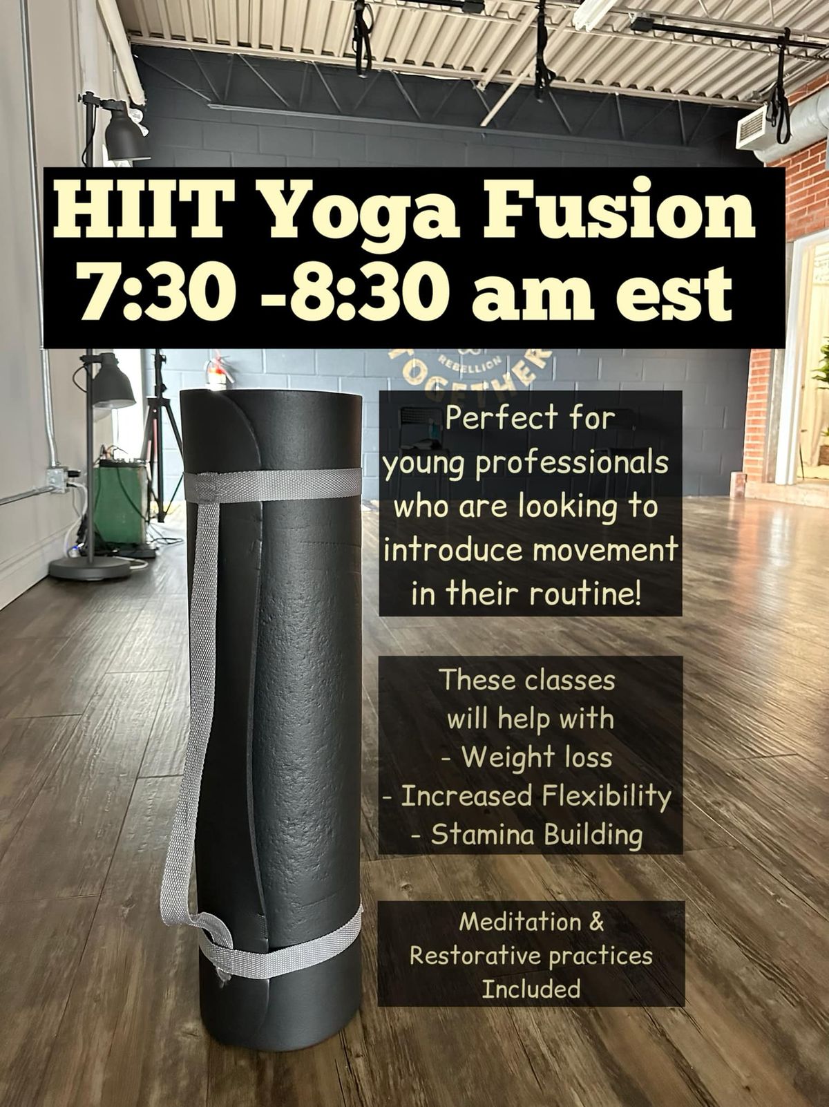 Fall Session! HIIT Yoga Fusion Batch