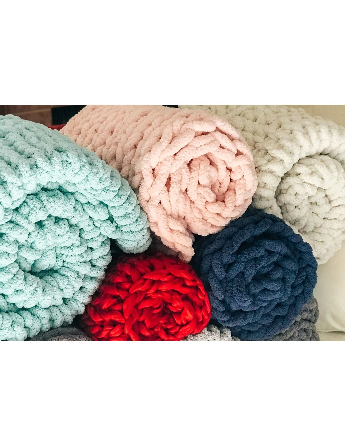 Hand Knit Chunky Lap Blanket Workshop