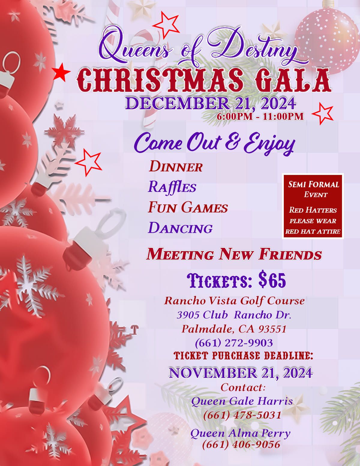 Queens of Destiny 2nd Christmas Gala