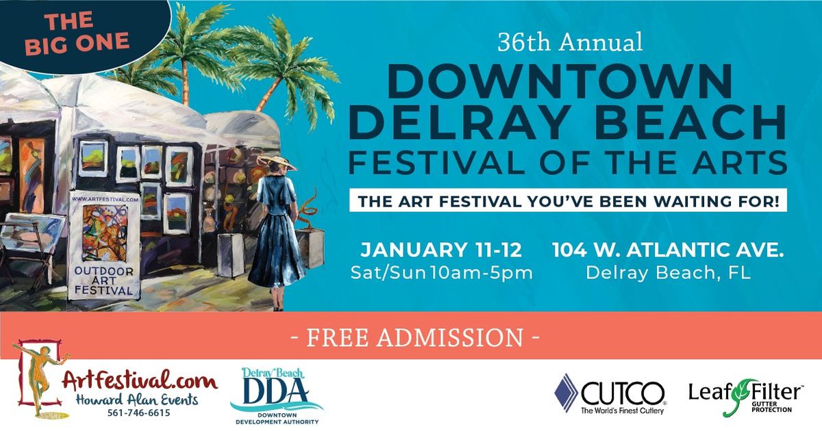 36th Annual Downtown Delray Beach Festival of the Arts