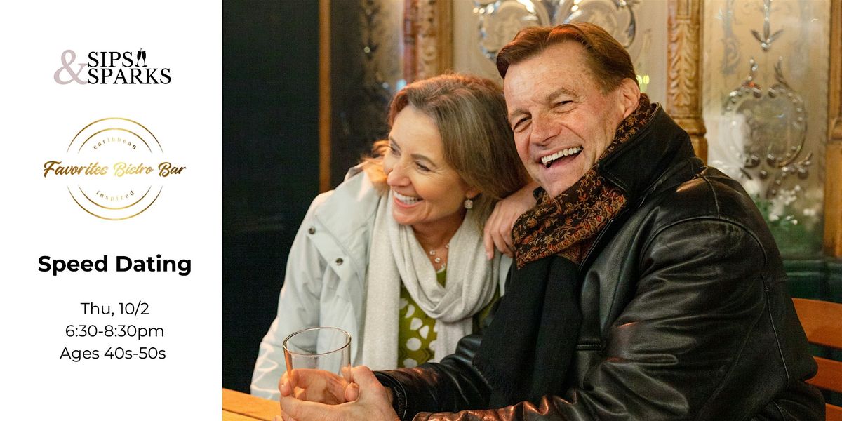 Speed Dating Ages 40s-50s in New London, CT at Favorites Bistro Bar