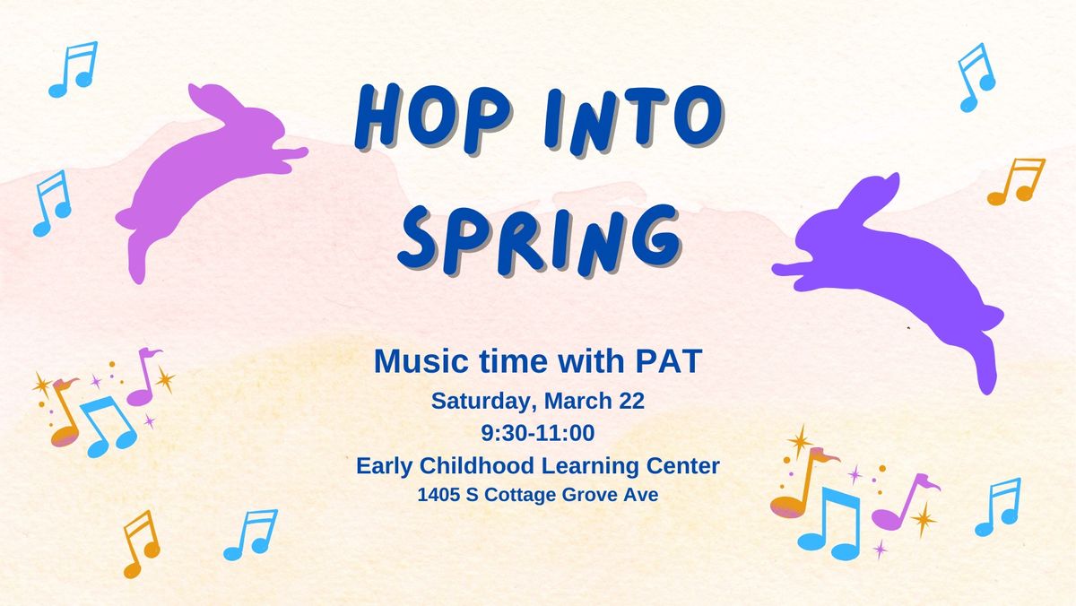 Hop Into Spring Music Time with PAT