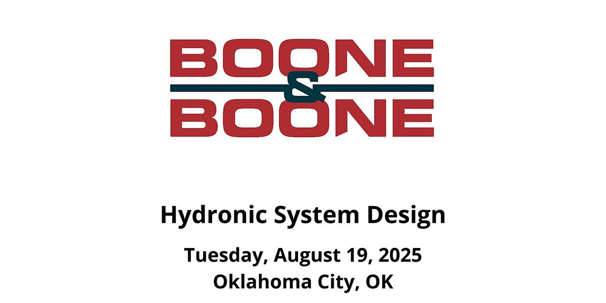 Hydronic System Design