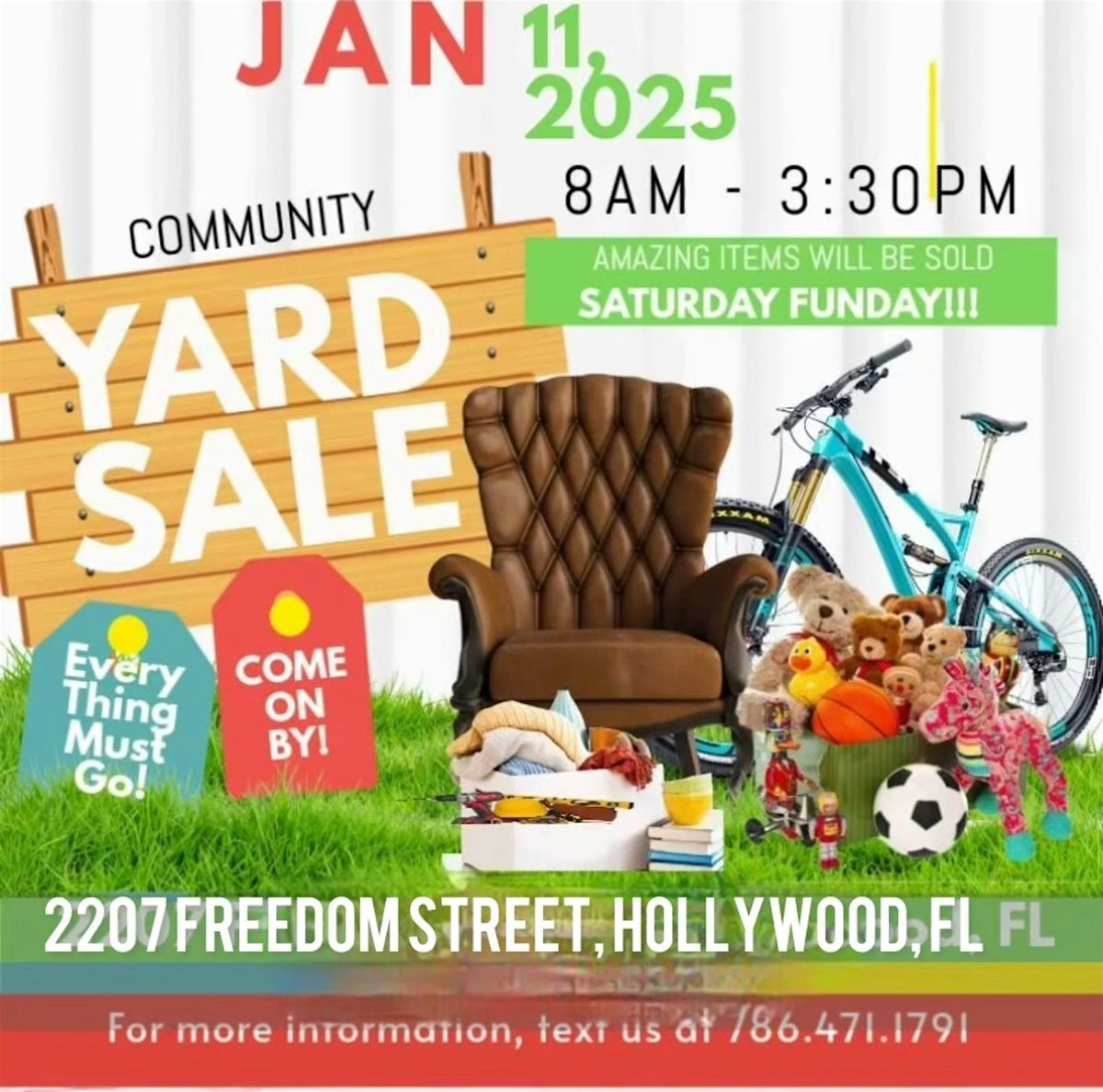 Community yard sale