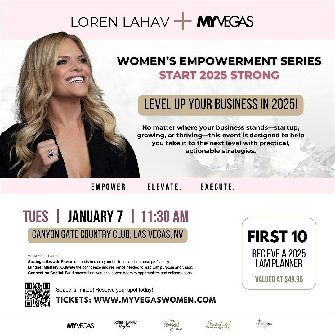 MYVEGAS Ladies Power Lunch - START YOUR 2025 STRONG!