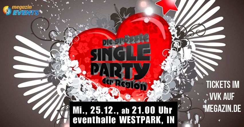 Gr\u00f6\u00dfte Singleparty der Region