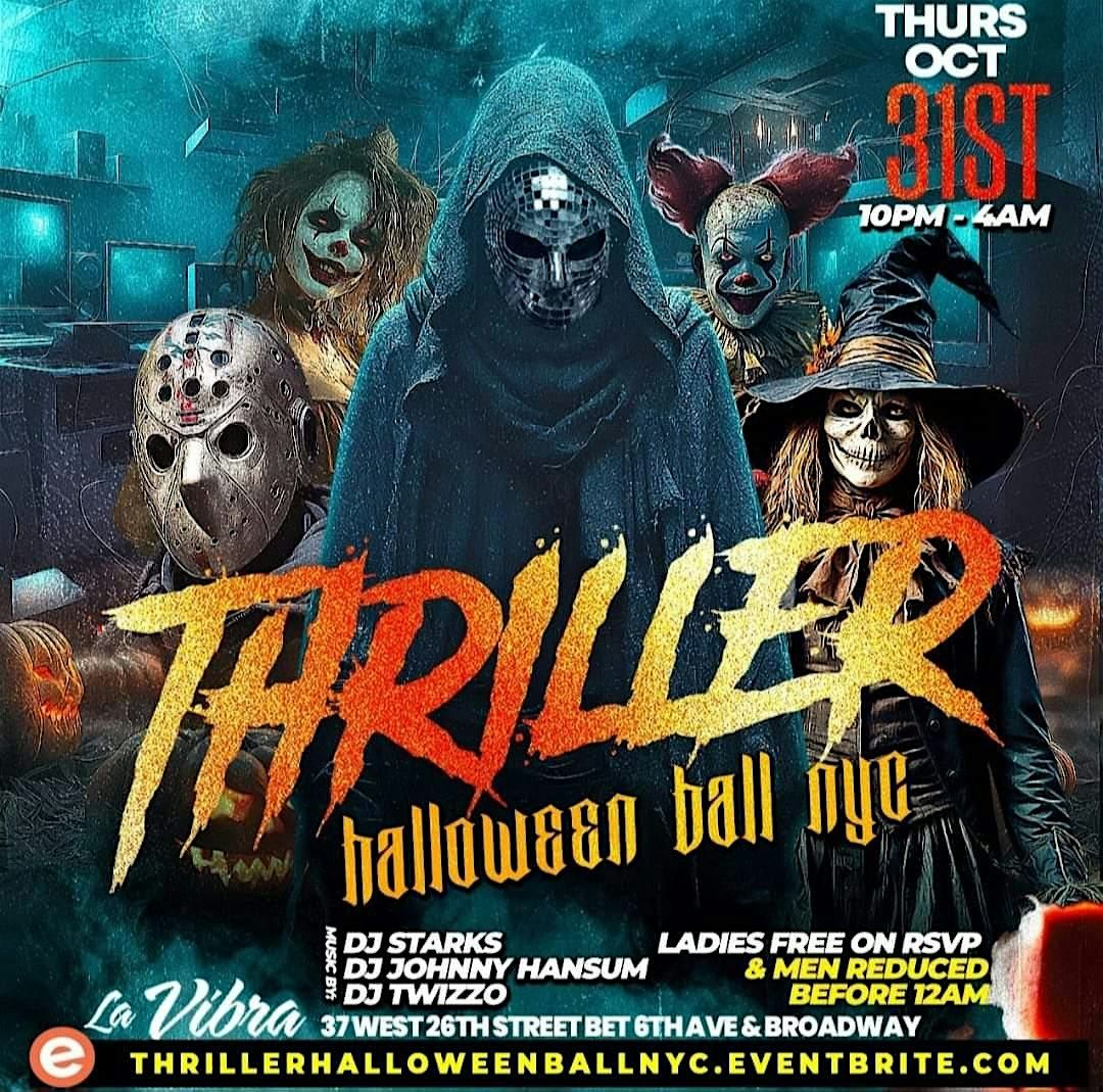 "THRILLER HALLOWEEN BALL NYC"