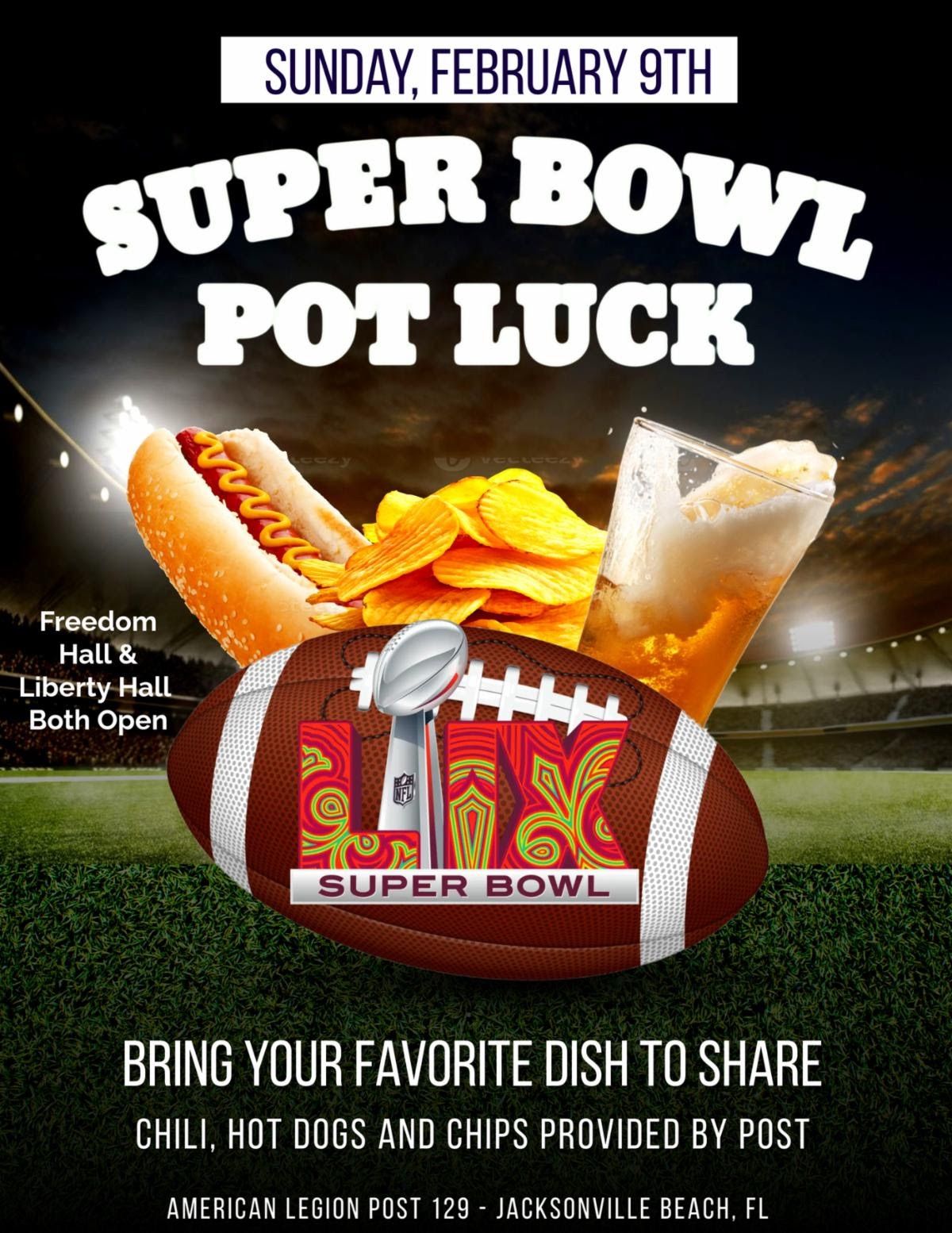 Super Bowl Pot Luck!