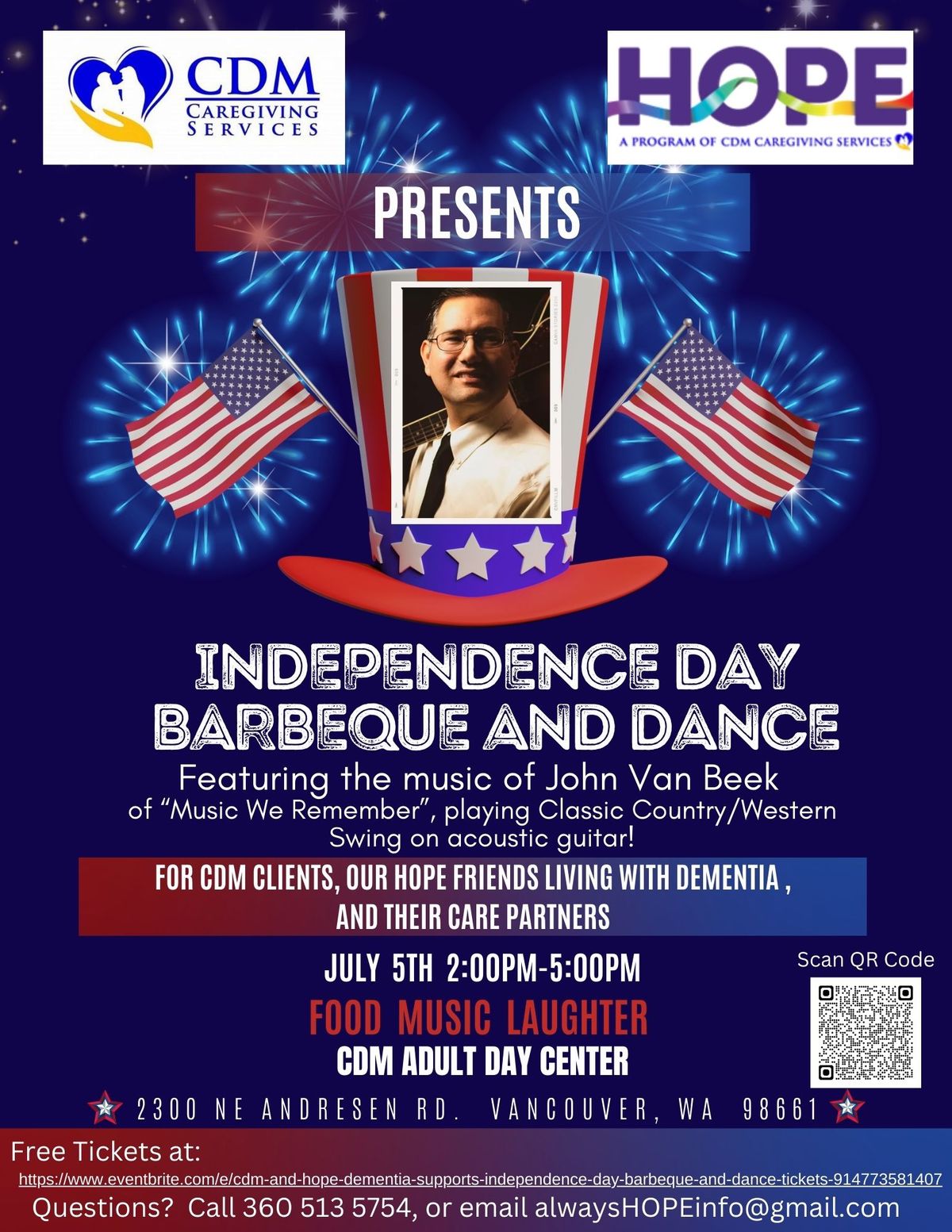 Independence Day Barbeque and Dance