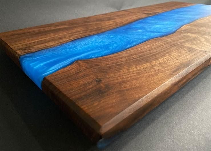 Wood & Epoxy Charcuterie Board