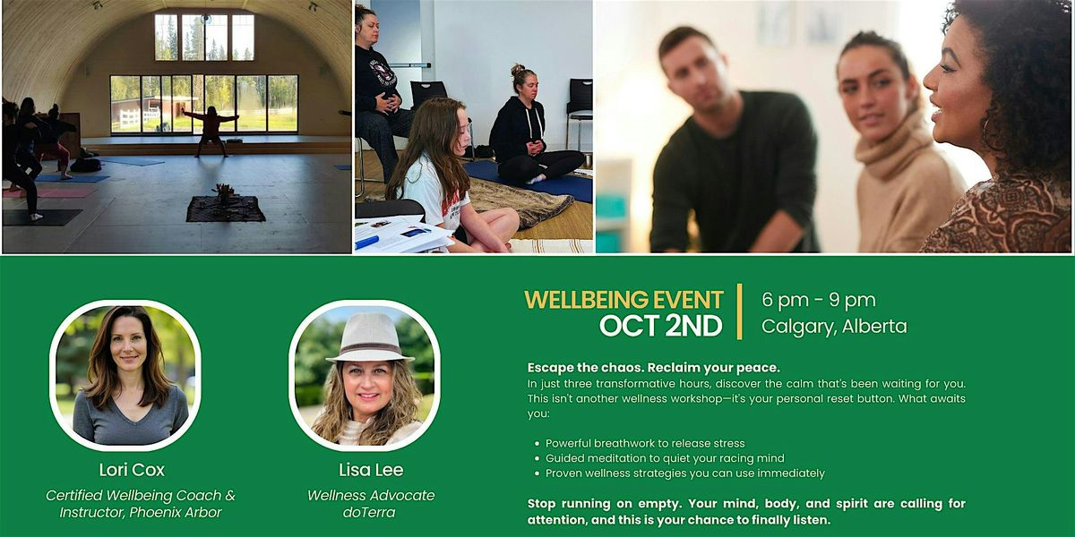 Calgary Wellbeing Event