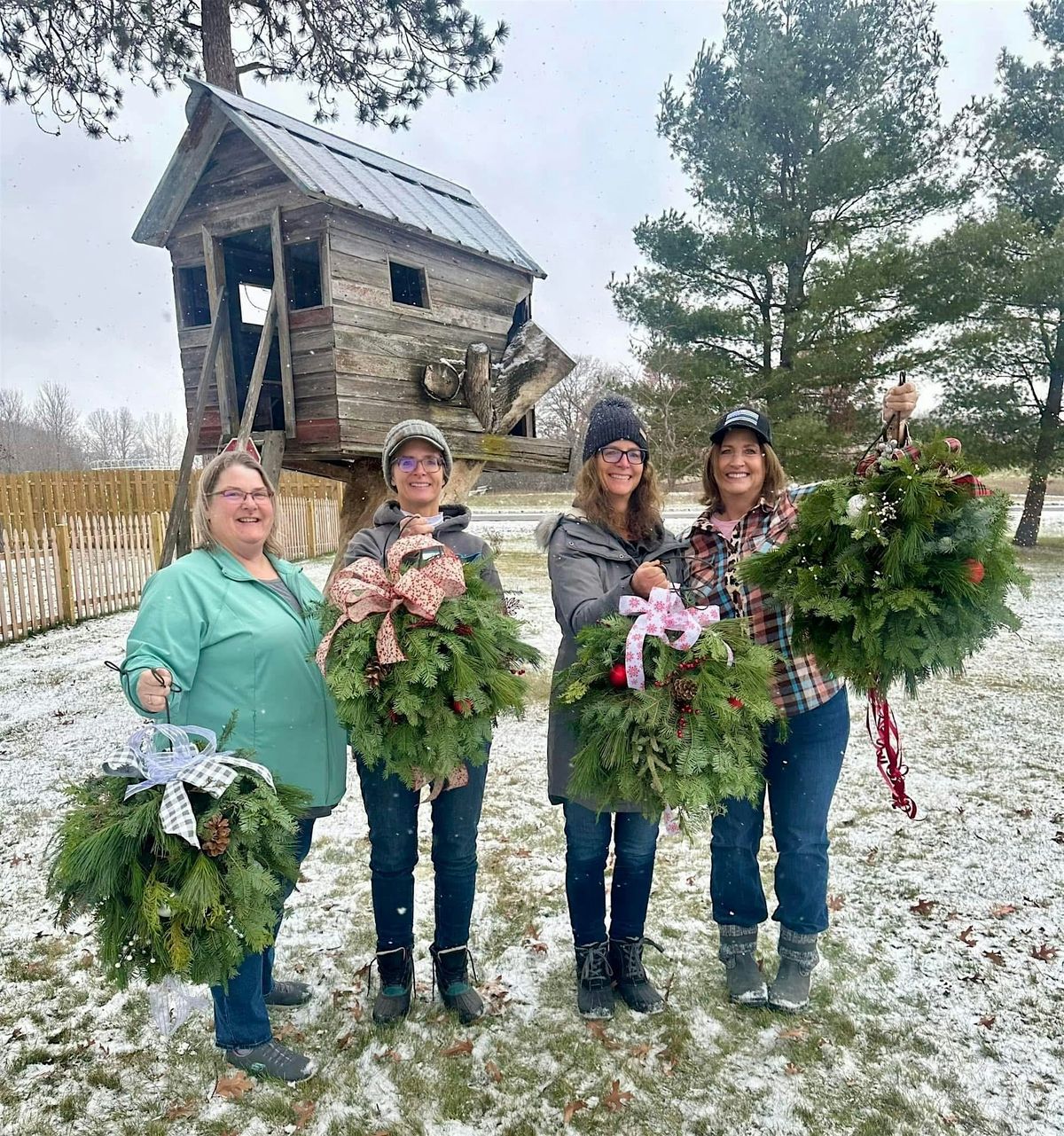 Evergreen Kissing Balls Workshop