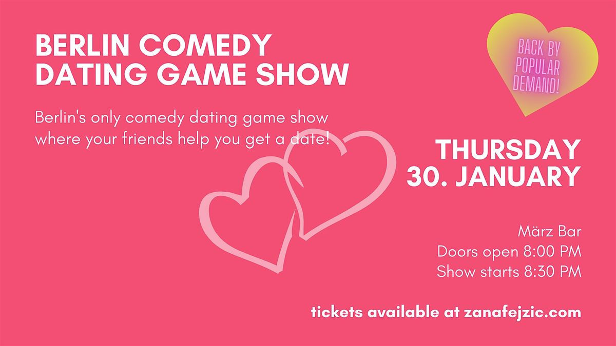 Berlin Comedy Dating Game Show (Prenzlauerberg)