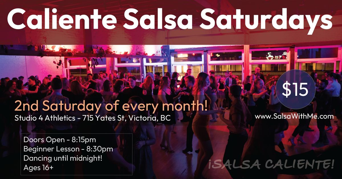 NEW JULY DATE - Caliente Salsa Saturdays- Puerto Rico Party with performances!!!