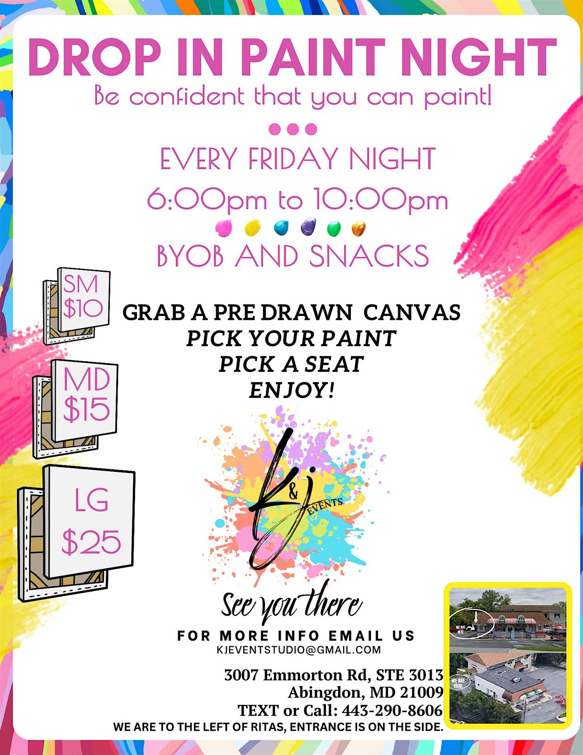 Drop In Paint Night