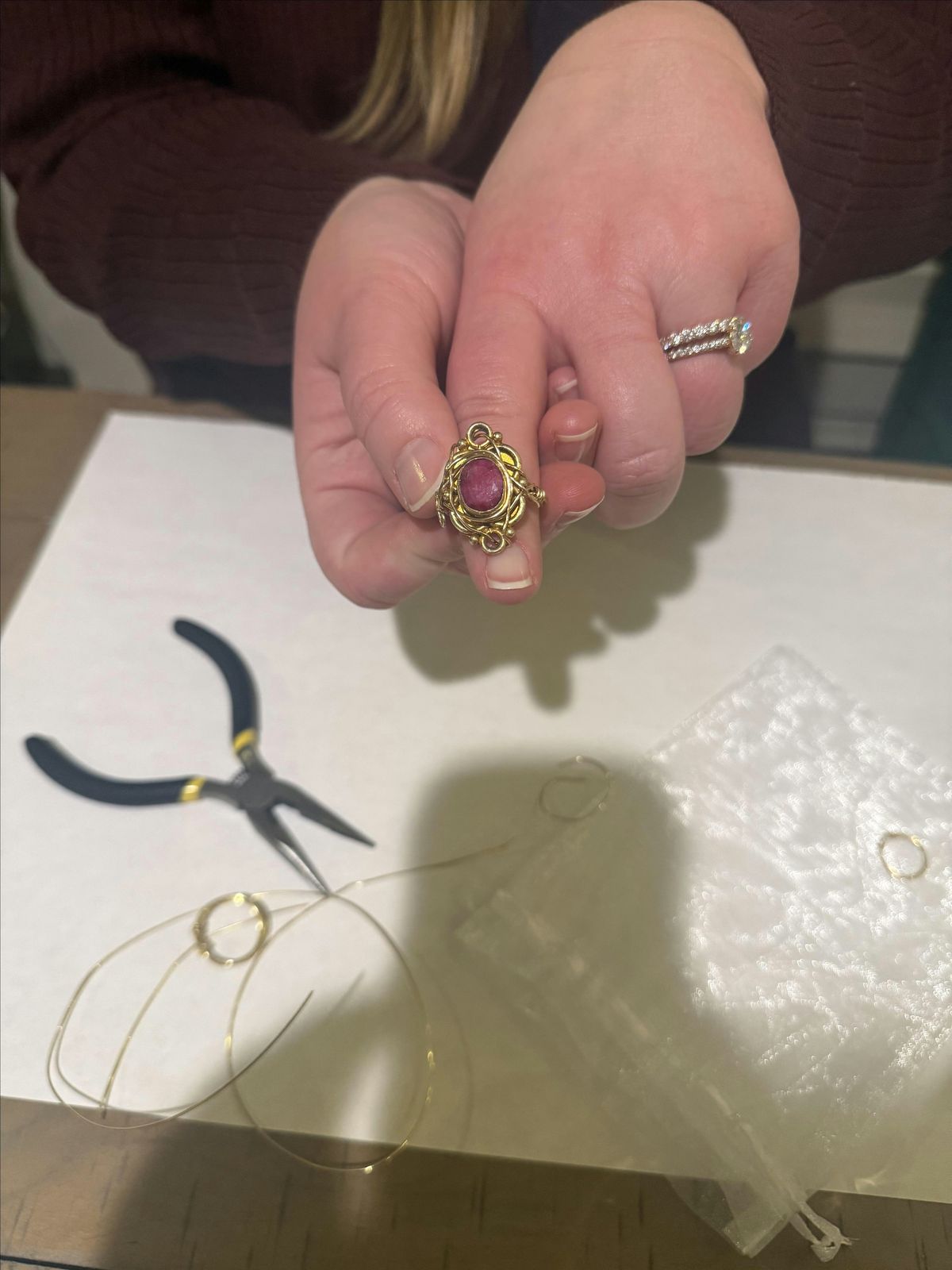 Cocktails & Cocktail Rings - a jewelry making class