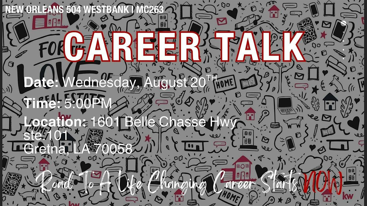 Career Talk - Be your Own Boss!