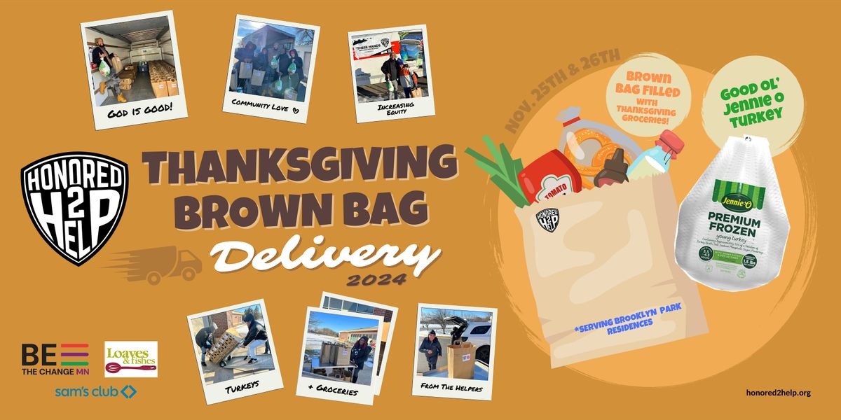 Thanksgiving Brown Bag Delivery 2024