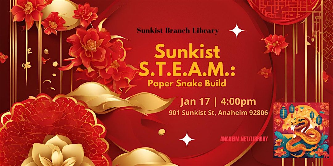 Sunkist S.T.E.A.M.: Paper Snake Build