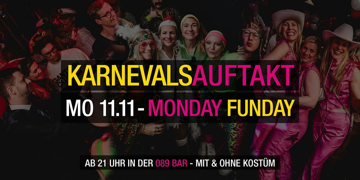 11.11. KARNEVALSAUFTAKT @ 089 Bar