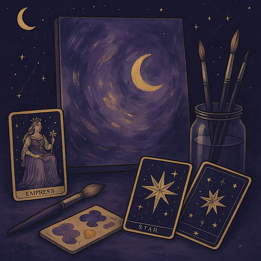 Intuitive Paint & Tarot