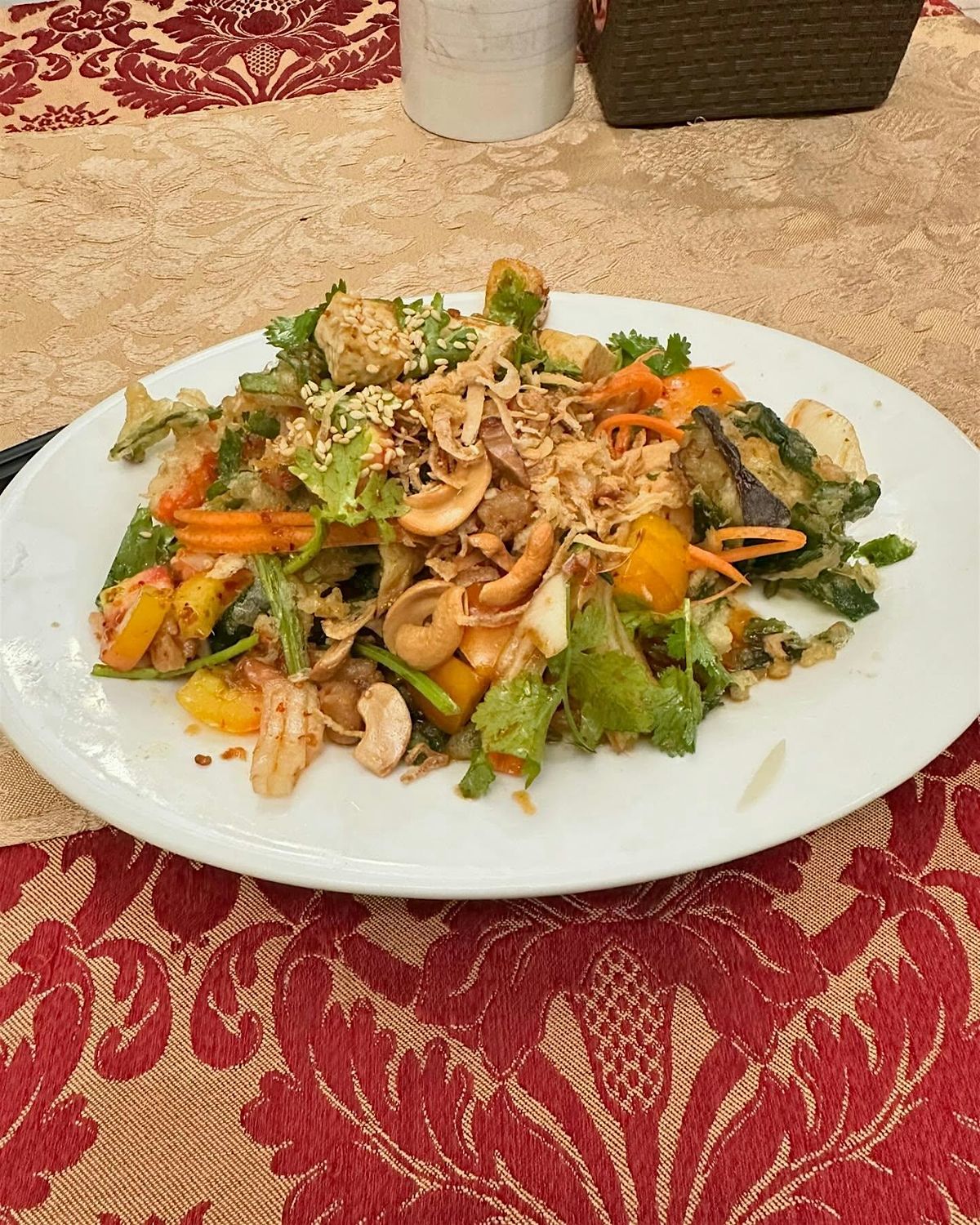 Thai Vegan Family Style Feast