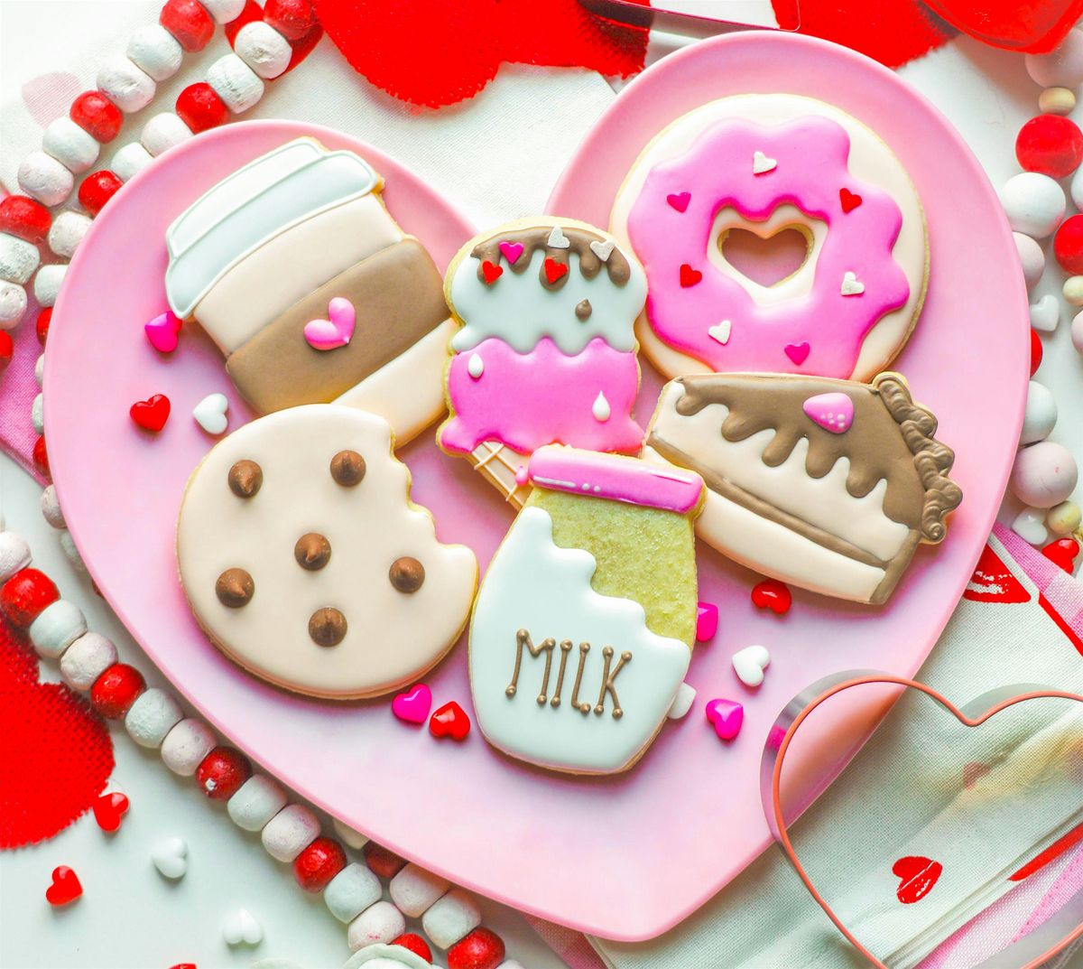 7:00 PM \u2013 Galentine's Class, Sugar Cookie Decorating Class (BYOB)