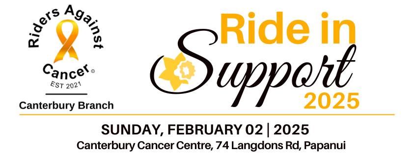 Ride in Support - Canterbury