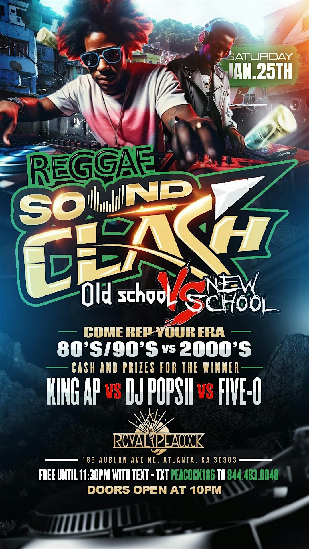 Reggae Sound Clash| Old School vs New School | Live DJ Battle !