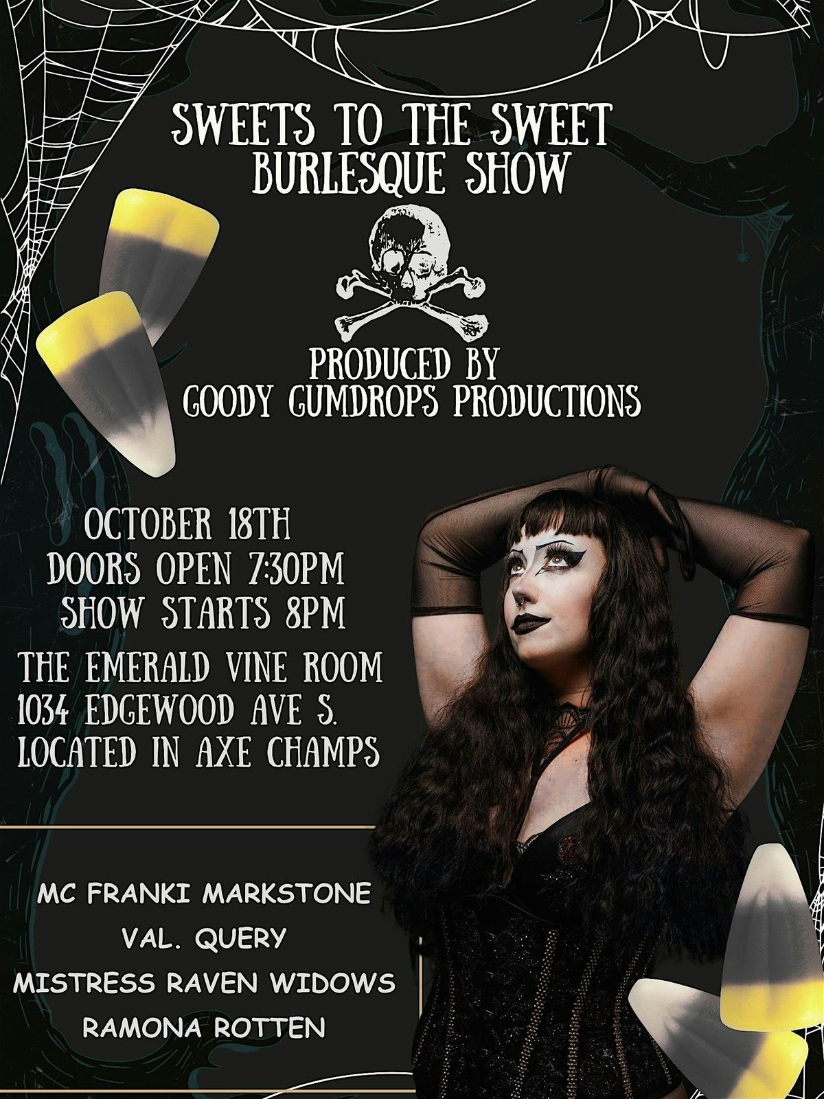 Sweets to the Sweet Candy Burlesque show