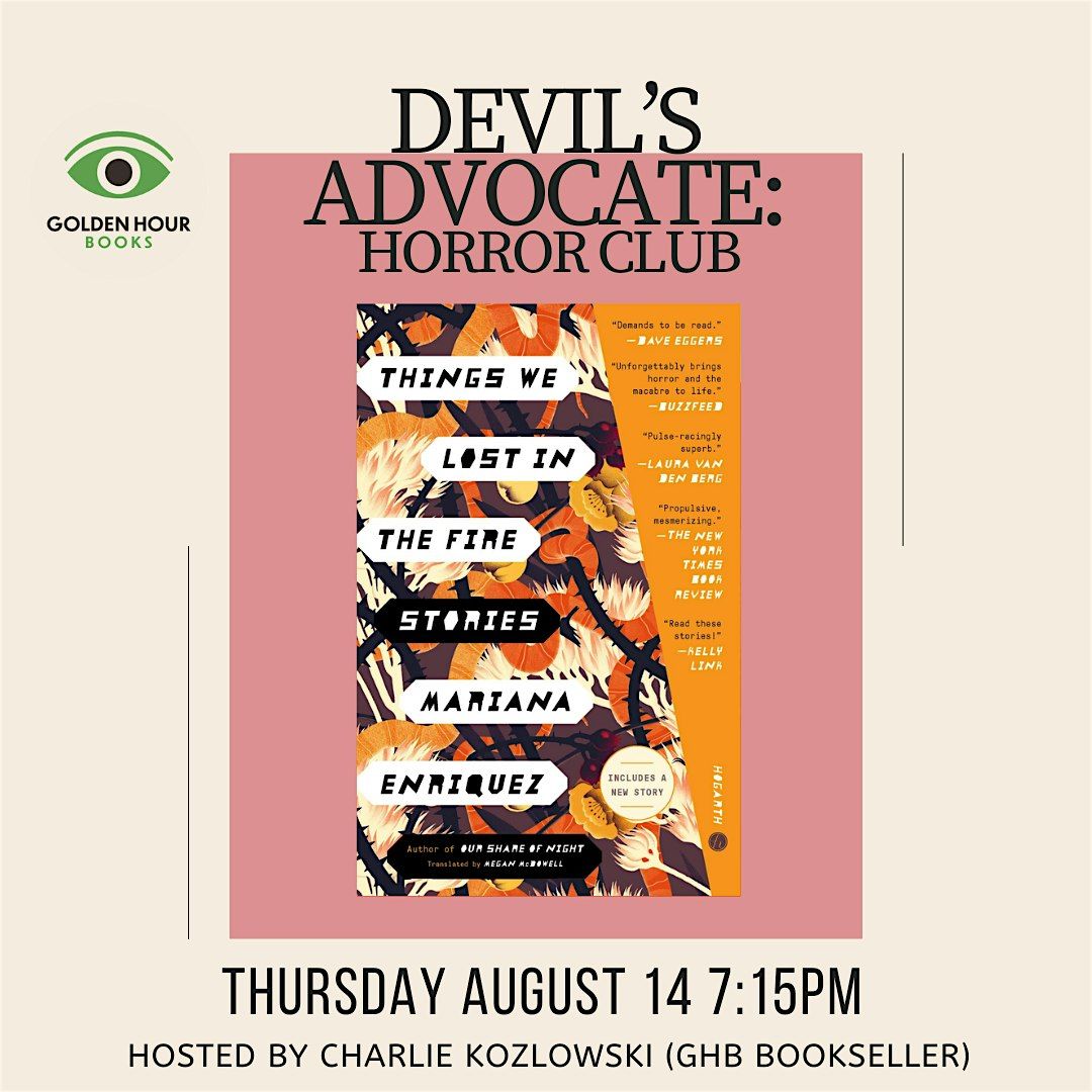 Devil's Advocate: AUGUST