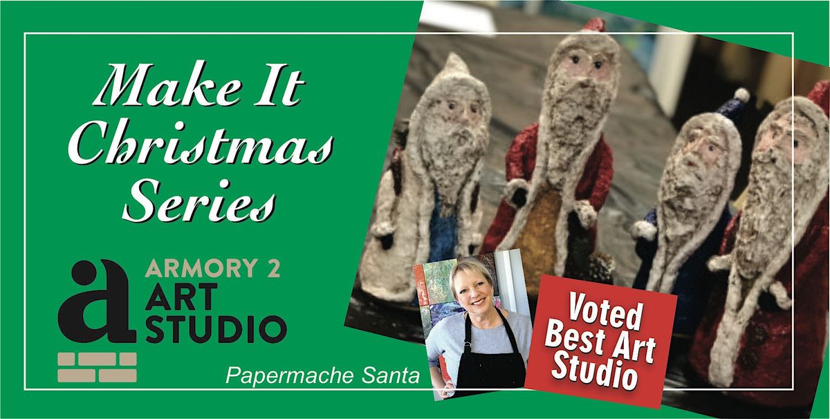 Papermache Santa - Make It Christmas