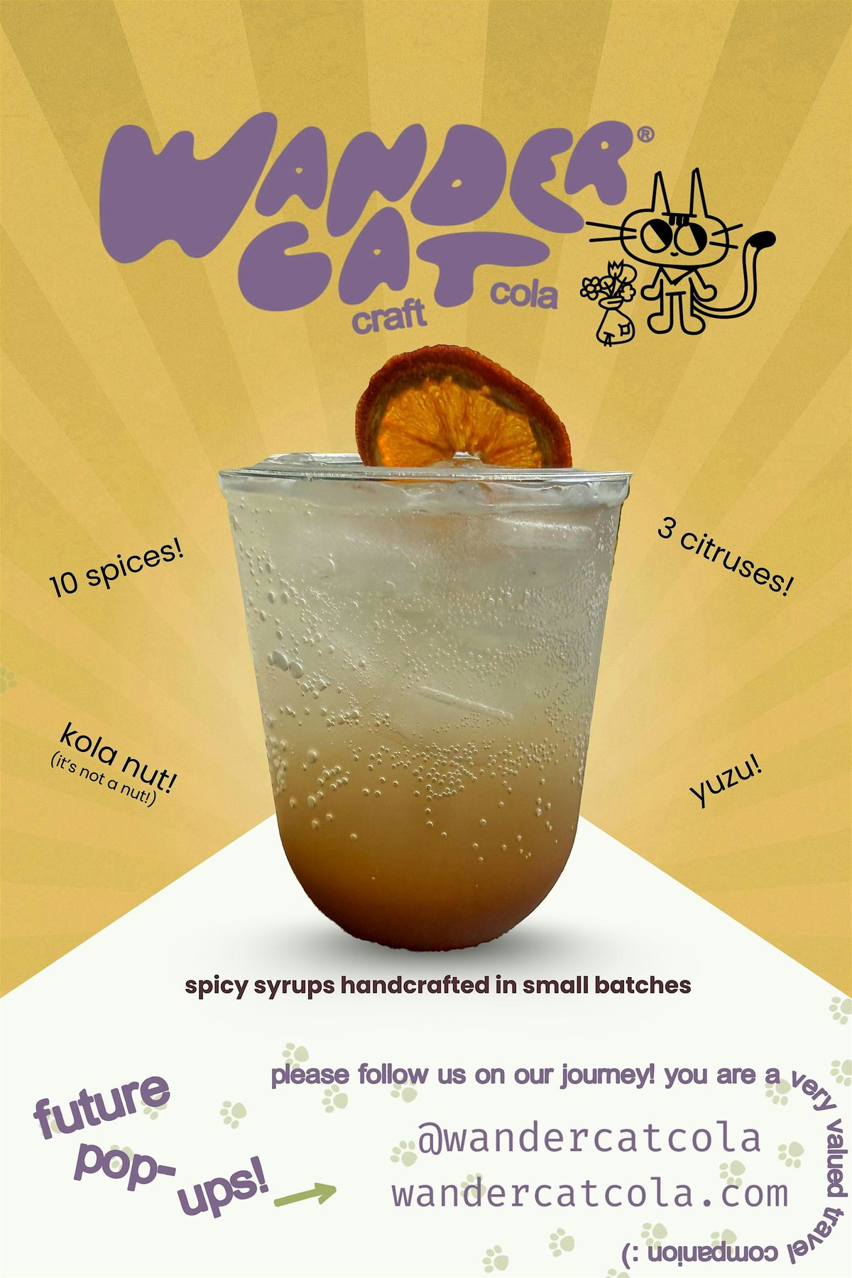 Wander Cat Cola : Craft Cola Lab!