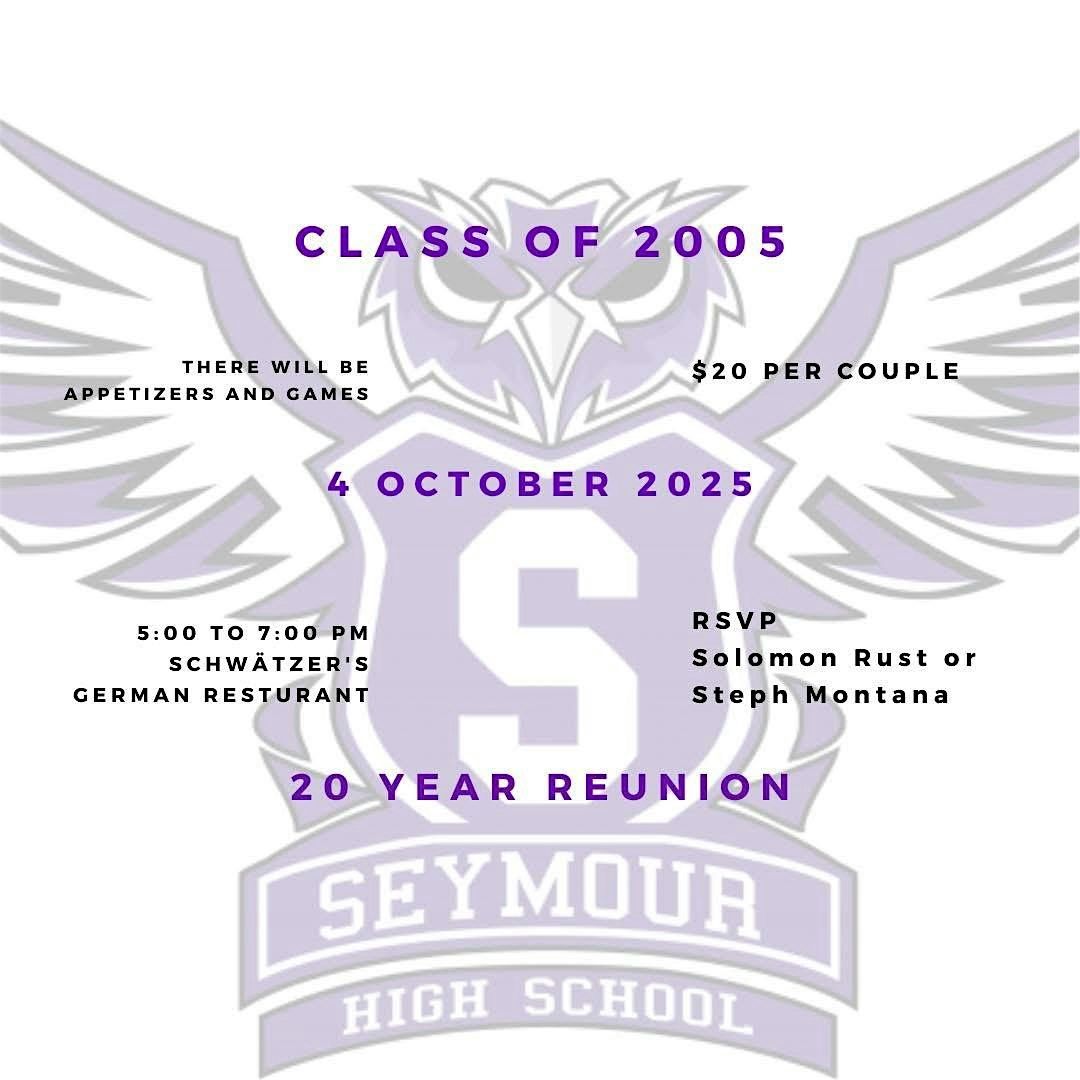 SHS Class of '05 20 Year Reunion