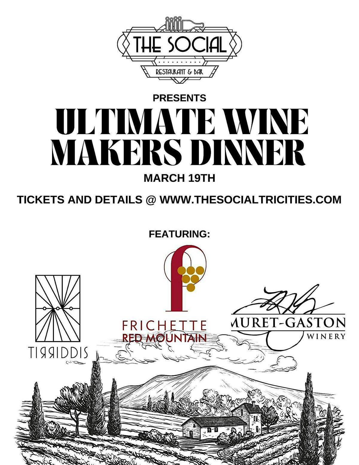 Ultimate Wine Makers Dinner