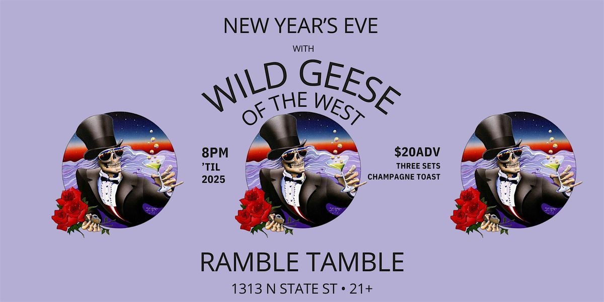 New Year's Eve with WILD GEESE OF THE WEST